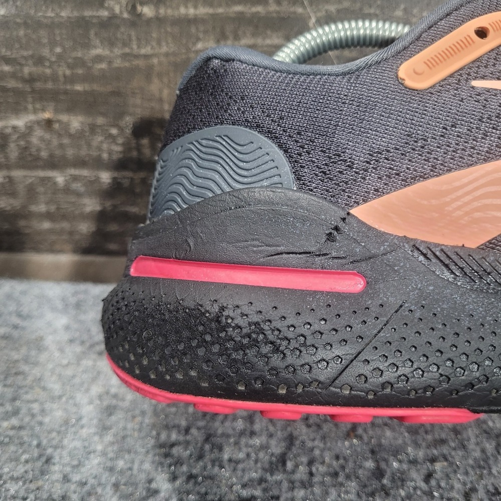 Brooks Ghost Max Womens 9.5 Shoes Running Walking Sneaker Black 1203951B049 Gym - Picture 12 of 16